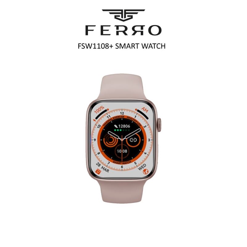 Ferro Watch 9 Android Ve Ios Uyumlu Akıllı Saat FSW1108+-C